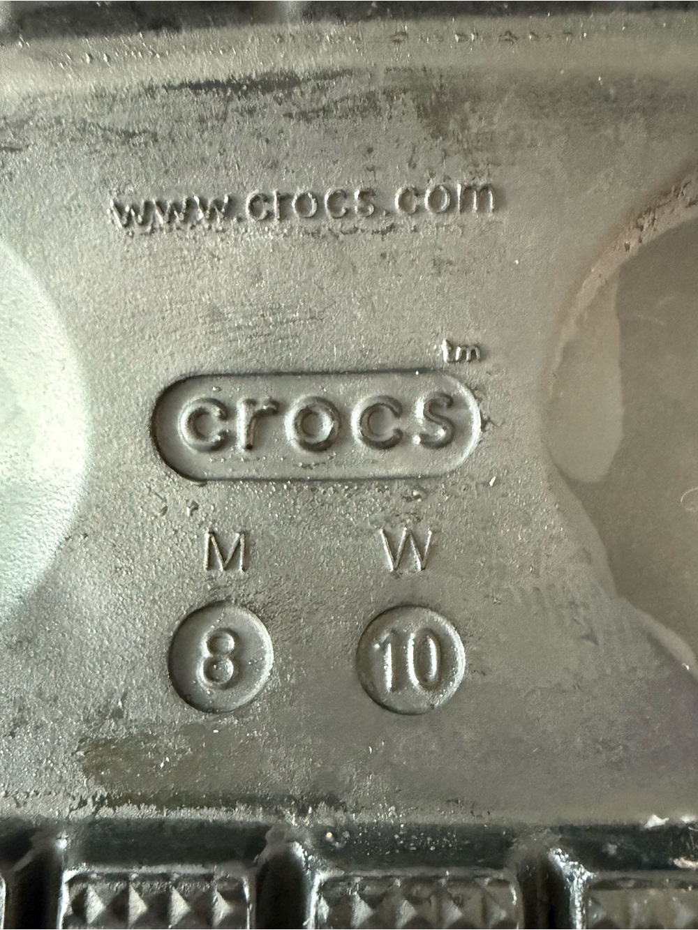 Crocs STOMP Quilted Clog Faux Fur Platform Sandals Clogs Women’s Sz 10 Mens 8 - Picture 6 of 11